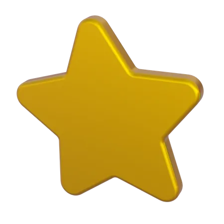 Christmas Star Star 3D Icon