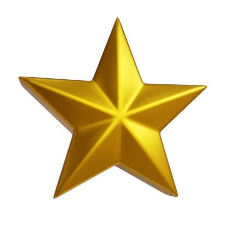 Christmas Star Decoration  3D Icon