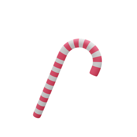 Christmas Stick  3D Illustration