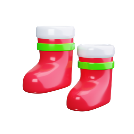 Christmas Stocking  3D Icon