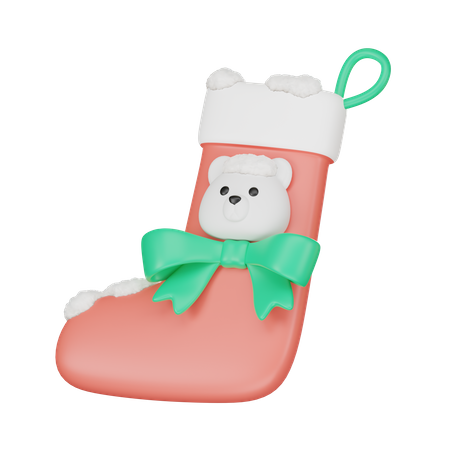 Christmas Stocking  3D Icon