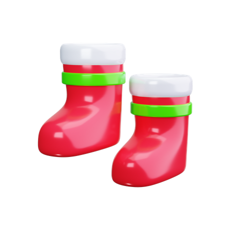Christmas Stocking  3D Icon
