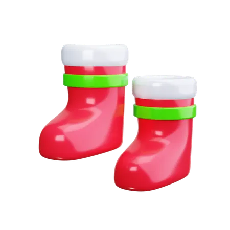 Christmas Stocking  3D Icon
