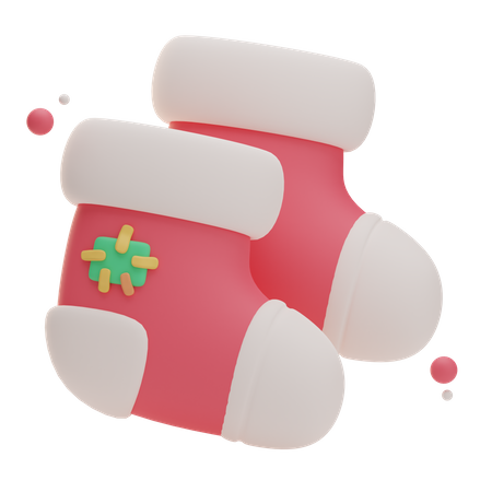 Christmas Stockings  3D Icon