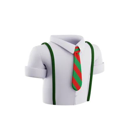 Christmas Suit  3D Icon