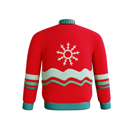 Christmas Sweater  3D Icon