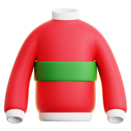 Christmas Sweater  3D Icon