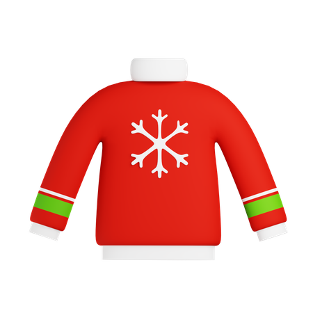 Christmas Sweater  3D Icon