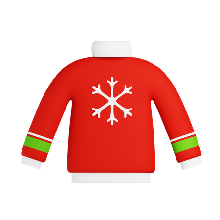 Christmas Sweater 3D Icon