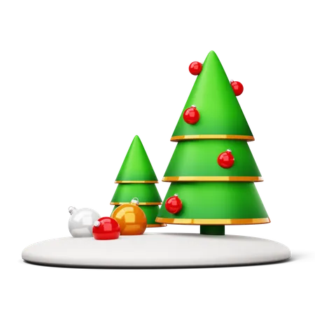 Christmas Tree  3D Icon