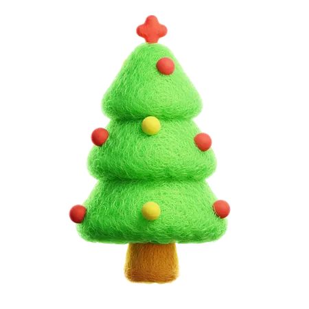 Christmas Tree 3 D Icon 3D Icon