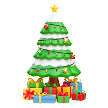 Christmas Tree  3D Icon