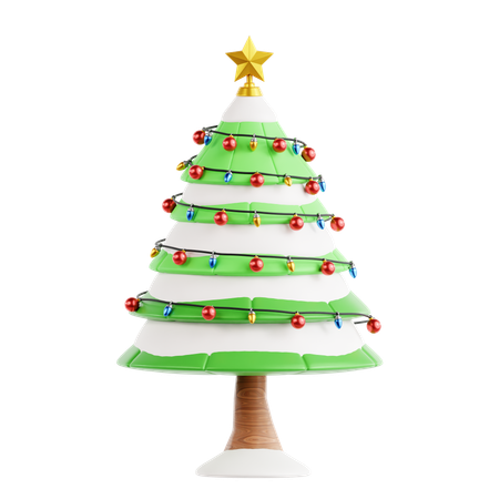 Christmas Tree  3D Icon