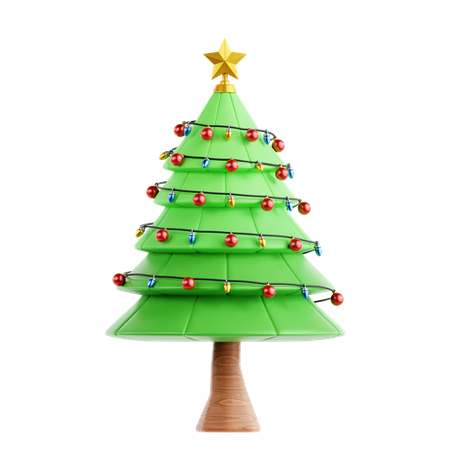 Christmas Tree  3D Icon