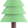 3d 3d christmas tree logo