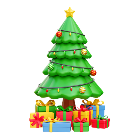 Christmas Tree  3D Icon