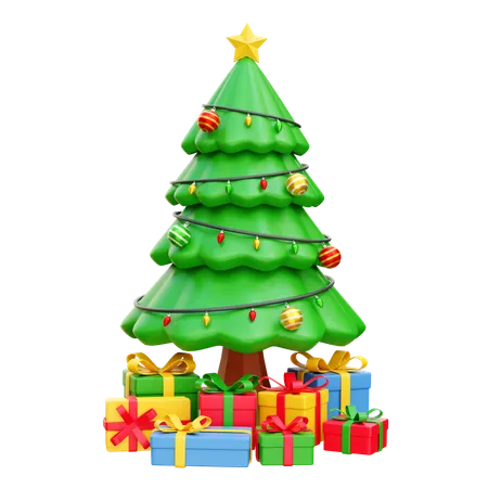 Christmas Tree  3D Icon