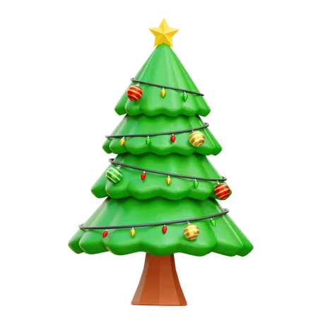 Christmas Tree  3D Icon