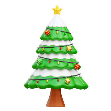 Christmas Tree  3D Icon