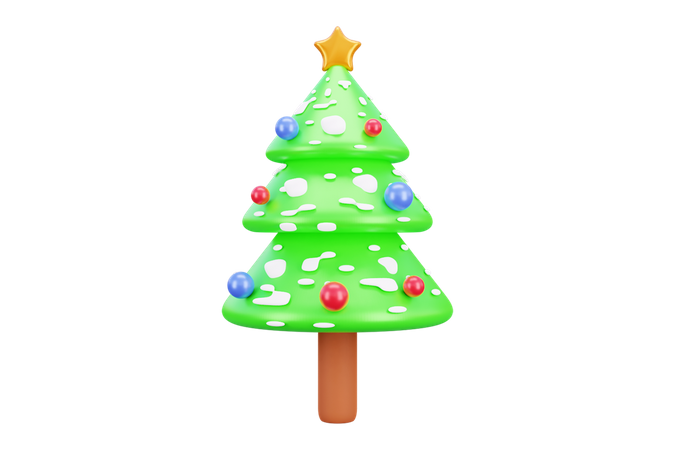 Christmas Tree  3D Icon