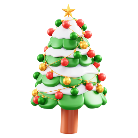 Christmas tree  3D Icon