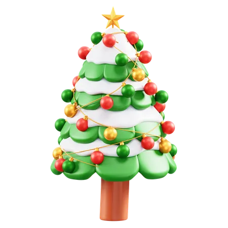 Christmas tree  3D Icon