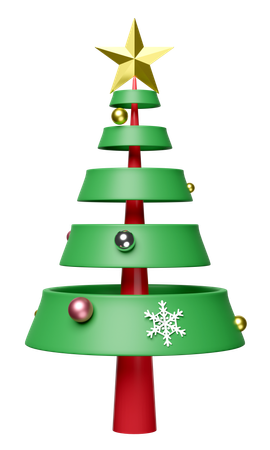 Christmas Tree  3D Icon