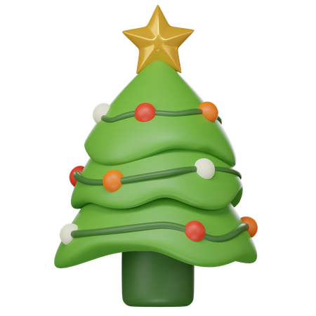 Christmas Tree  3D Icon