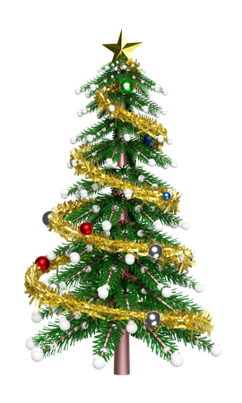 Christmas Tree  3D Icon