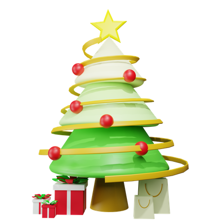 Christmas Tree  3D Icon