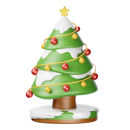 Christmas Tree  3D Icon