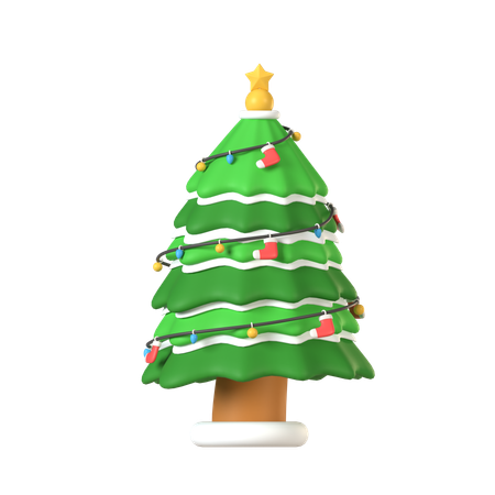 Christmas Tree  3D Icon