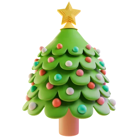 Christmas Tree  3D Icon