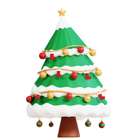 Christmas Tree  3D Icon