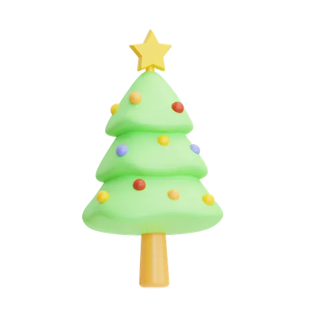 Christmas Tree  3D Icon