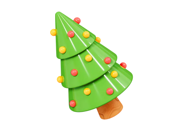 Christmas Tree  3D Icon