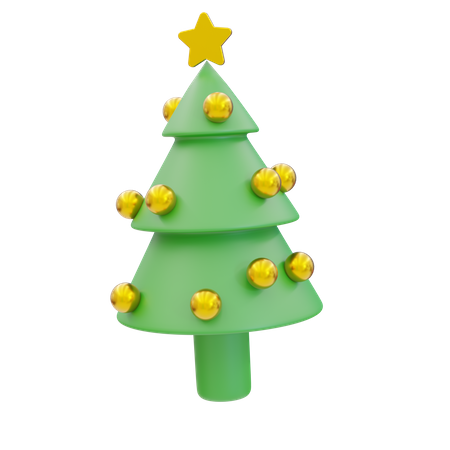 Christmas Tree  3D Icon