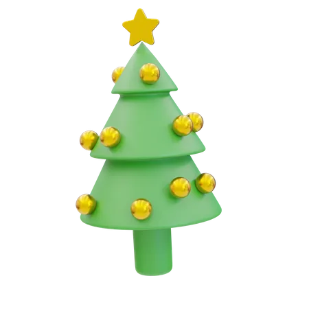 Christmas Tree  3D Icon