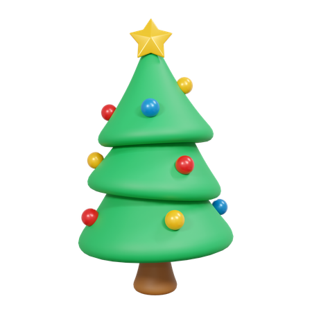 Christmas Tree  3D Icon