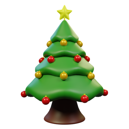 Christmas Tree  3D Icon