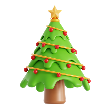 Christmas tree  3D Icon