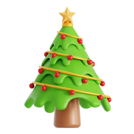 Christmas tree  3D Icon