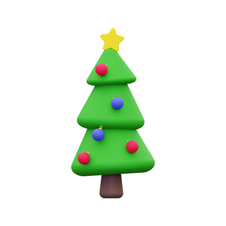 Christmas Tree  3D Icon