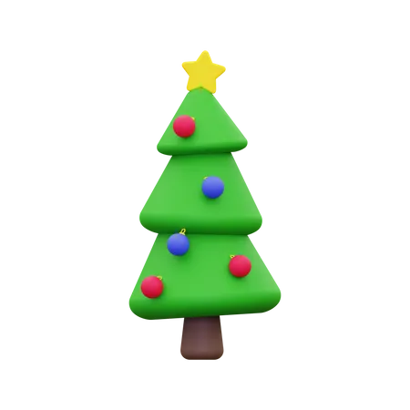 Christmas Tree  3D Icon