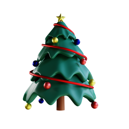 Christmas Tree  3D Icon