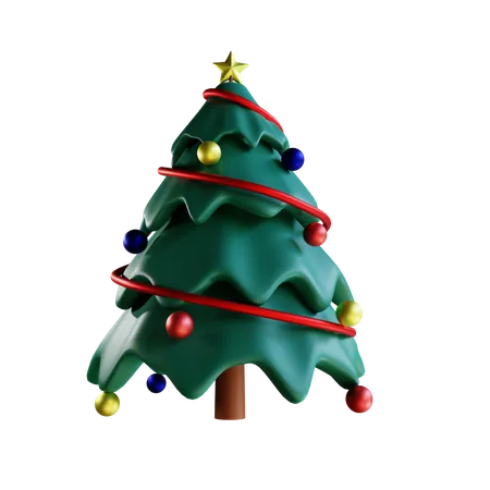 Christmas Tree  3D Icon