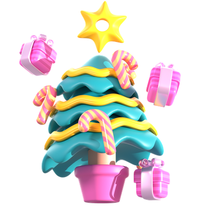 Christmas Tree  3D Icon