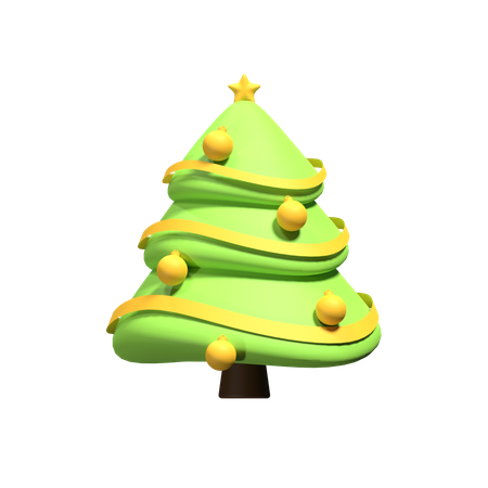 Christmas Tree  3D Icon