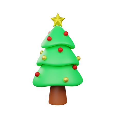 Christmas Tree  3D Icon