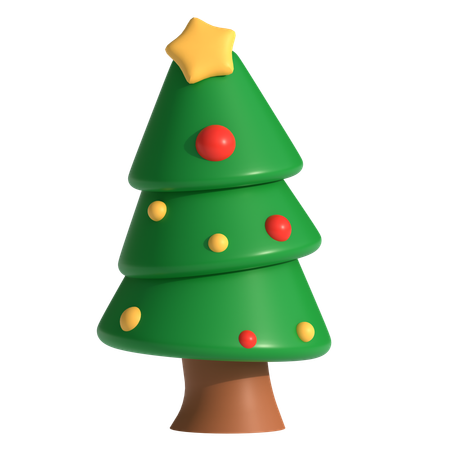 Christmas Tree  3D Icon